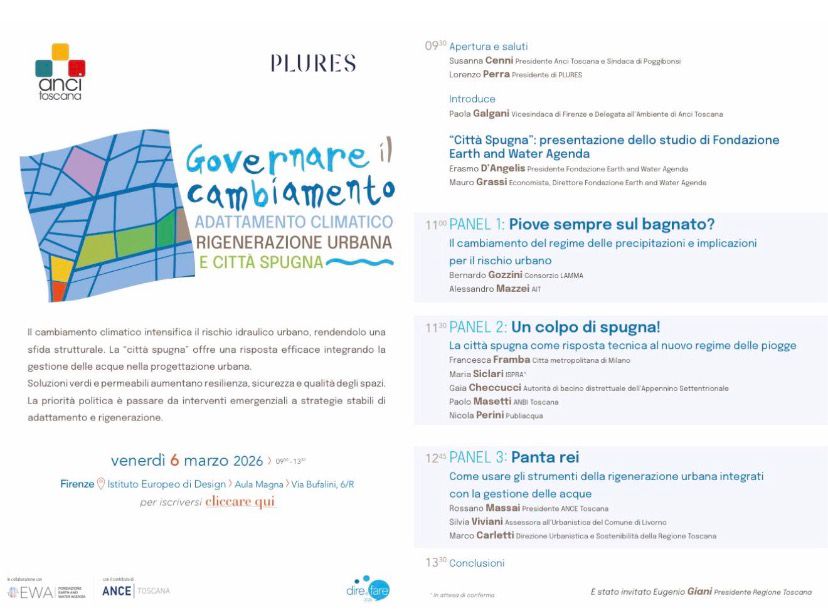 Governare il cambiamento &ndash; Adattamento climatico, rigenerazione urbana e citt&agrave; spugna